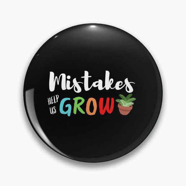 Item preview, Mistakes Help Us Grow Teacher Student Motivational designed and sold by Sutra-Lotus-Co.