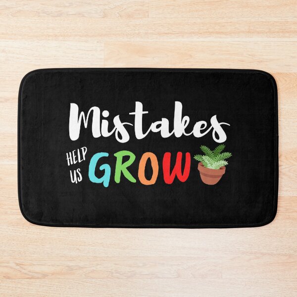Item preview, Mistakes Help Us Grow Teacher Student Motivational designed and sold by Sutra-Lotus-Co.
