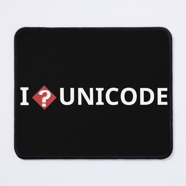 Item preview, I UNICODE, Missing question mark designed and sold by Sasikharn.