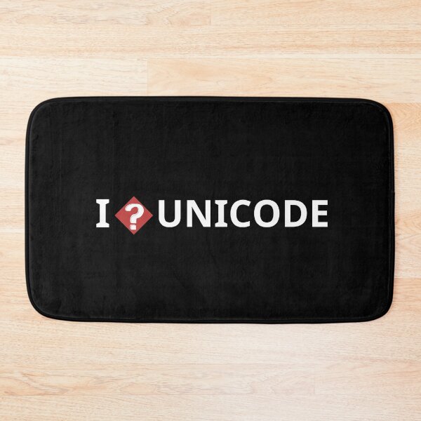 Item preview, I UNICODE, Missing question mark designed and sold by Sasikharn.