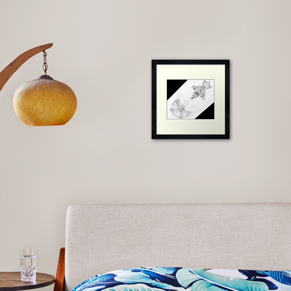 #3 |☽| Asteroidestroya [Best Of 2016] Framed Art Print