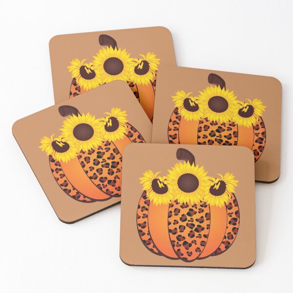 Item preview, Sunflower Pumpkin Leopard designed and sold by CreativeMill.