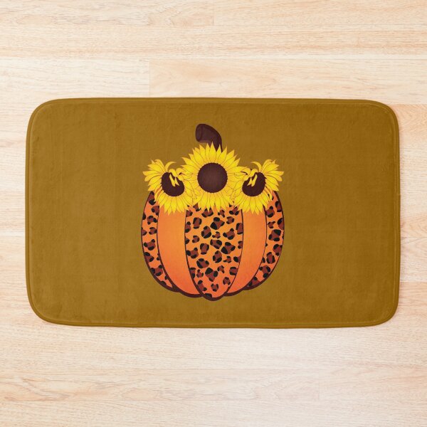 Item preview, Sunflower Pumpkin Leopard designed and sold by CreativeMill.
