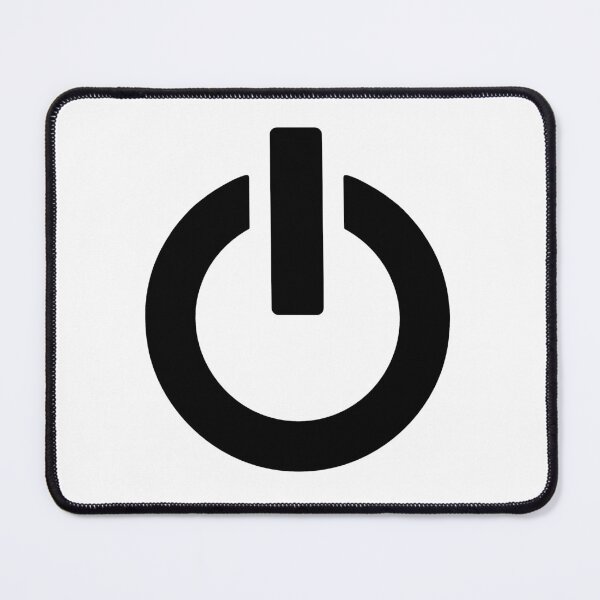 Item preview, Power Button (black) designed and sold by XOOXOO.