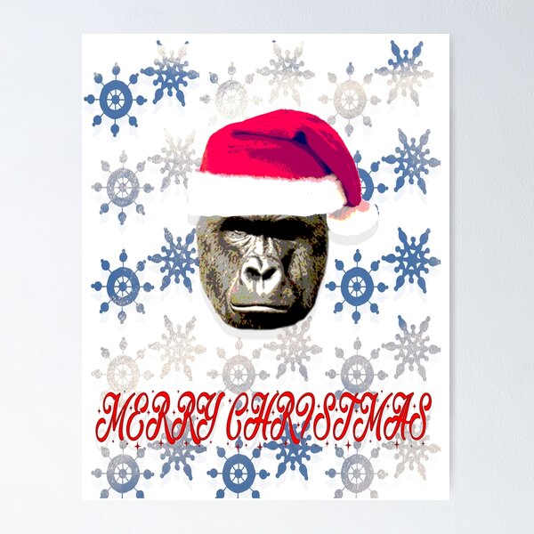 Item preview, MERRY CHRISTMAS HARAMBE SHIRT designed and sold by earlstevens.