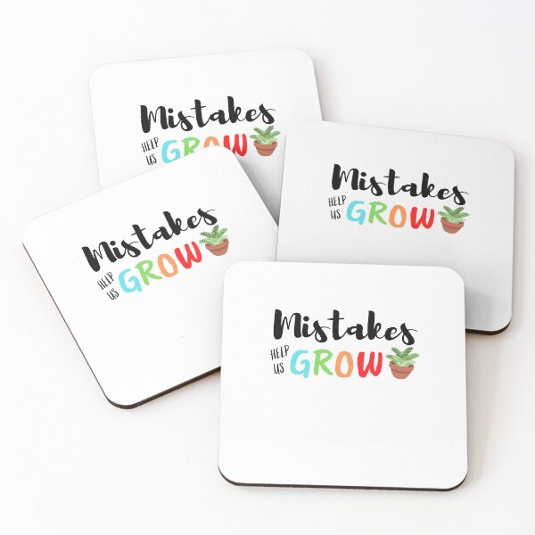 Item preview, Mistakes Help Us Grow Teacher Student Motivational designed and sold by Sutra-Lotus-Co.