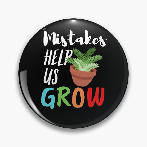 Item preview, Mistakes Help Us Grow Teacher Student Motivational designed and sold by Sutra-Lotus-Co.