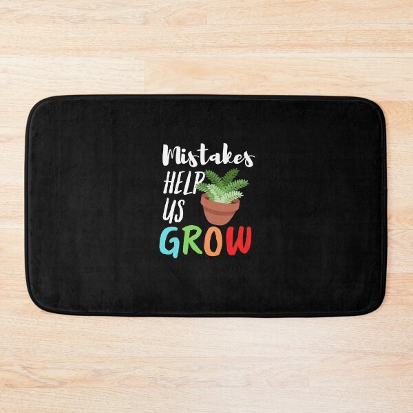 Item preview, Mistakes Help Us Grow Teacher Student Motivational designed and sold by Sutra-Lotus-Co.