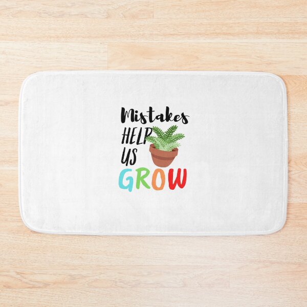Item preview, Mistakes Help Us Grow Student Teacher Motivational designed and sold by Sutra-Lotus-Co.