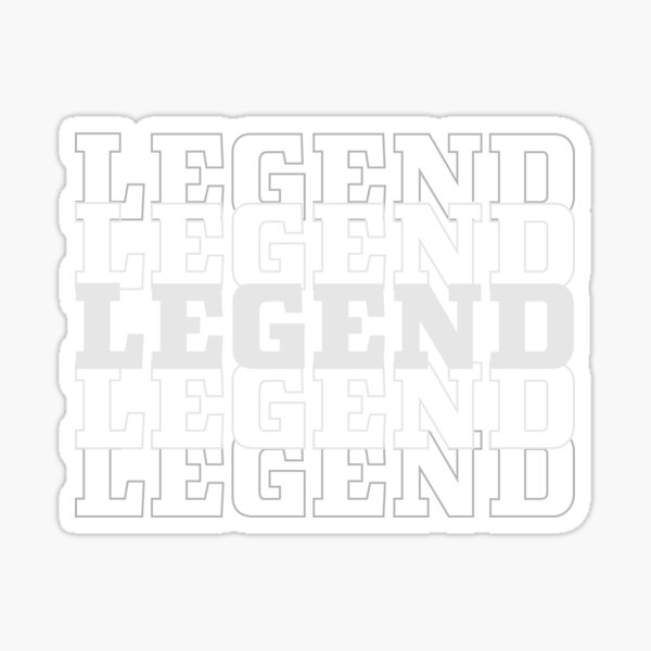 Artikel-Vorschau von Legende, designt und verkauft von GeeksUnique.