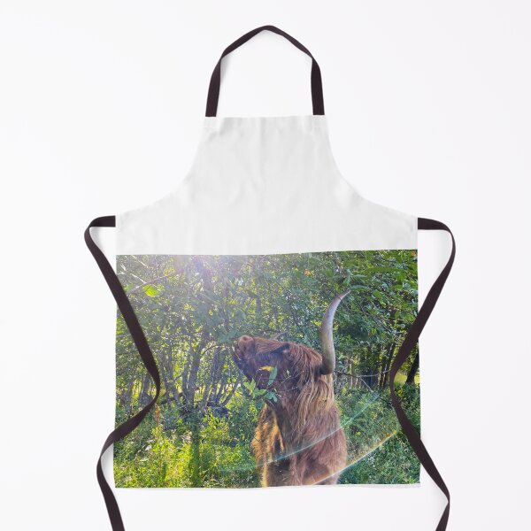 Item preview, Scottish Highland Cattle Cow and lens flare 2917 designed and sold by SaarelaHighland.