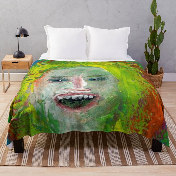 Item preview, "Los gritos en su cabeza eran como una fiesta" Abstract Woman's Face designed and sold by Gelarie Johnson.