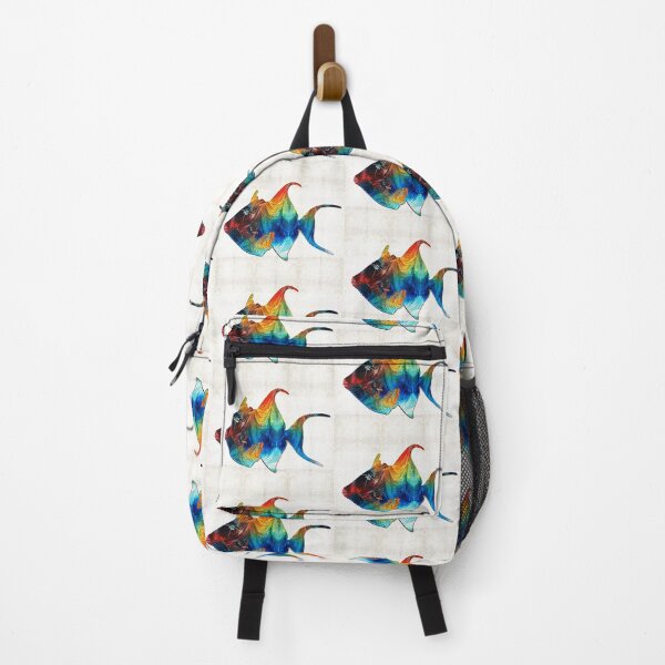 Item preview, Trigger Happy Fish Art by Sharon Cummings designed and sold by Sharon Cummings Art.