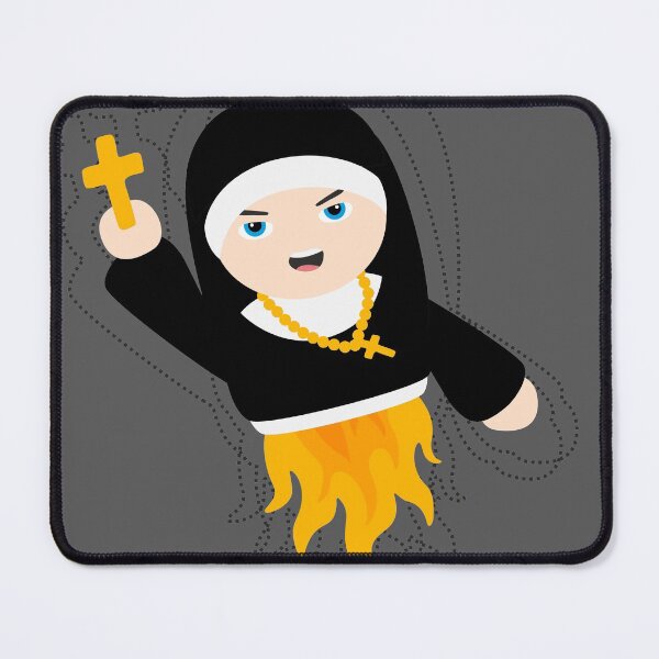 Item preview, Nun with Superpowers! designed and sold by XOOXOO.