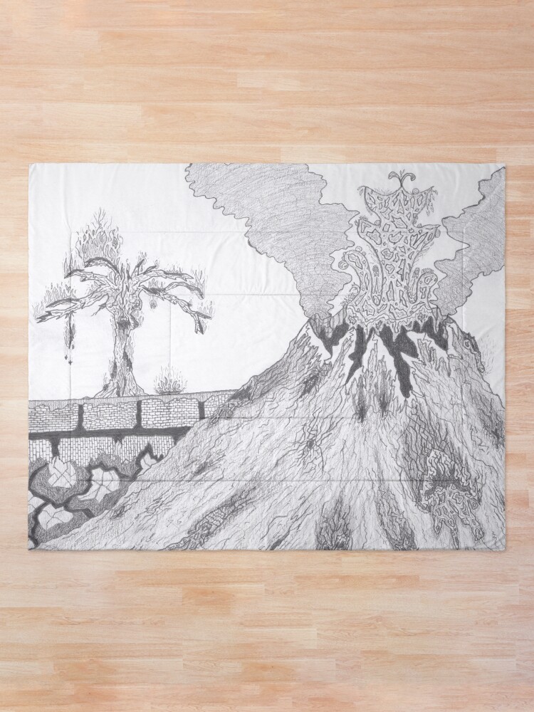 Alternate view of M.I. #36 |☽| Marblava Volcanicity Comforter