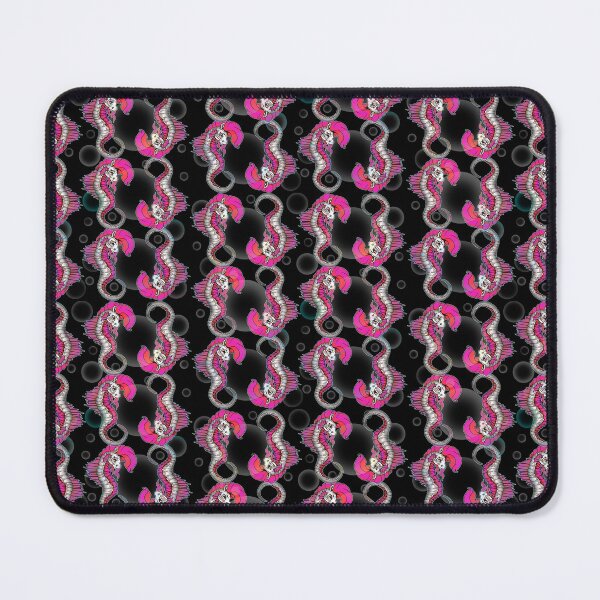 Item preview, Seahorse Pattern: Pink and White designed and sold by iduzarts.