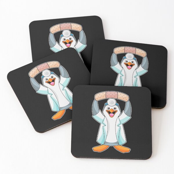 Item preview, Penguin as Doctor with Plaster designed and sold by Snabdesign84.