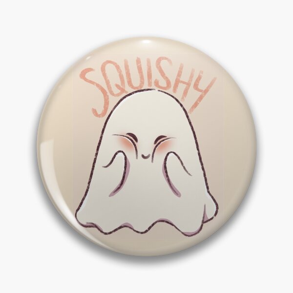 Item preview, Squishy Ghost (With background) designed and sold by DarkJellie.