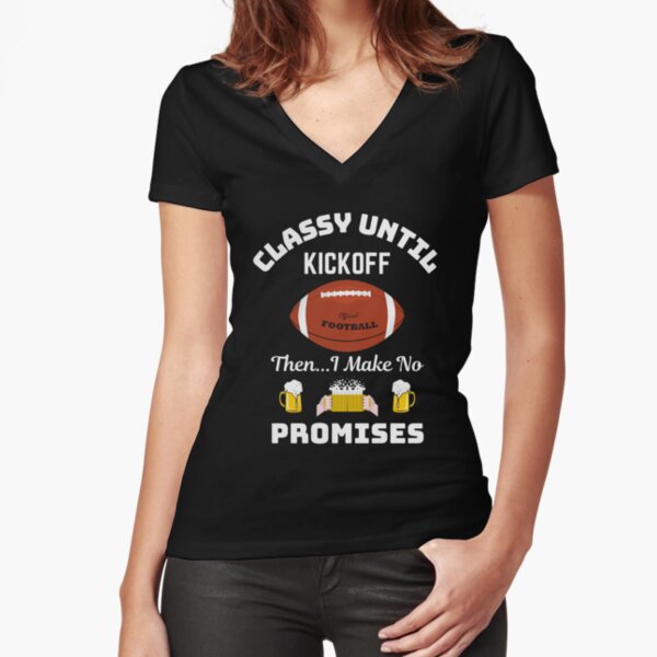 Football Classy Until Kickoff Mom Shirts Classy Until Kickoff Shirt  Football T-Shirt Football Tees Sports Shirts Mom Football Shirt Unisex Funny  T-Shirts  Essential T-Shirt for Sale by catchyology