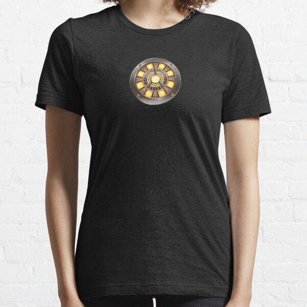 Retro Steampunk Iron Man Arc Reactor Essential T-Shirt