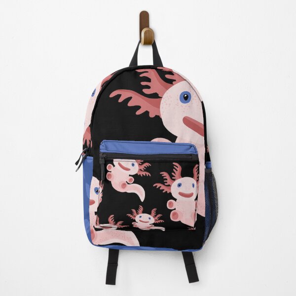 Item preview, Axolotl on Black Background designed and sold by XOOXOO.