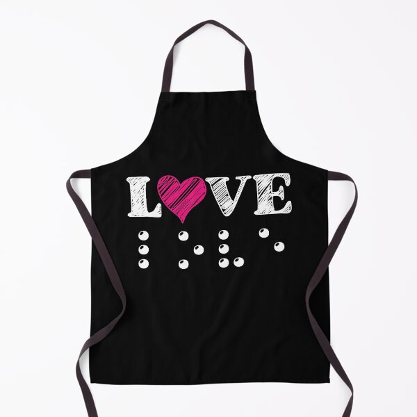 Item preview, Love Is Blind Braille - Heart designed and sold by TravelScientist.