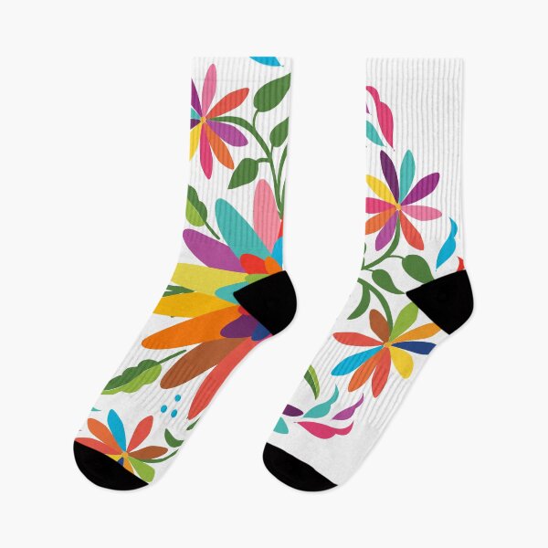 Item preview, Mexican Otomí Floral Composition by Akbaly designed and sold by Akbaly.