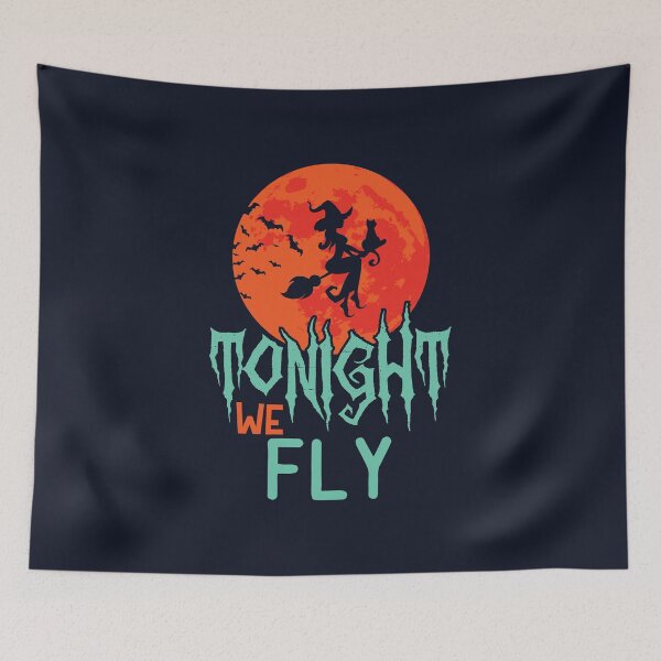 Item preview, Tonight We Fly | Halloween designed and sold by DrawingBoard.