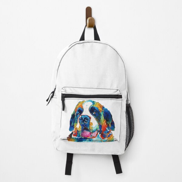 Item preview, Colorful Saint Bernard Dog by Sharon Cummings designed and sold by Sharon Cummings Art.
