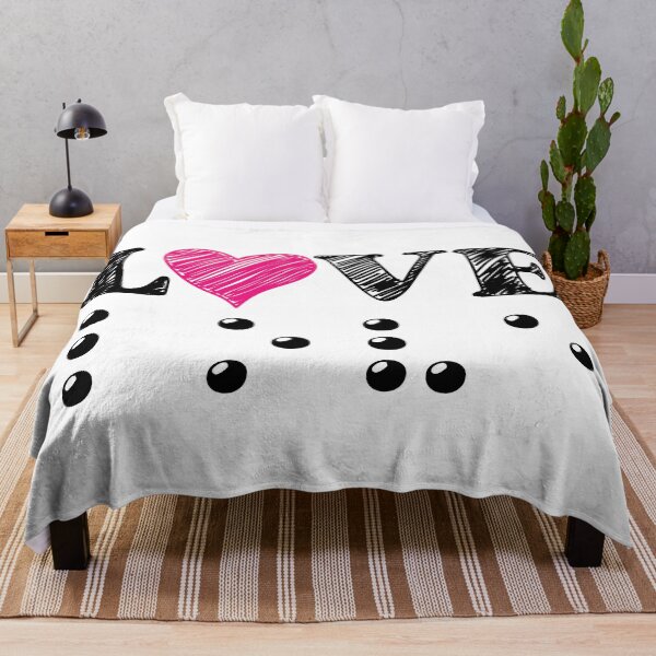 Item preview, Love Is Blind Braille - Heart designed and sold by TravelScientist.