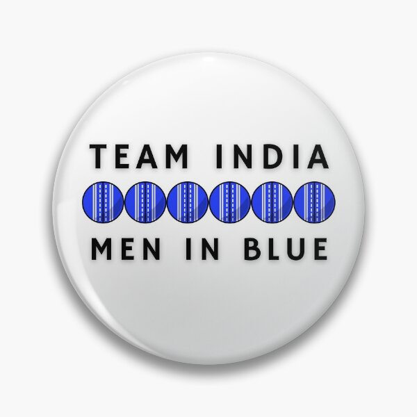 Item preview, Indian Cricket Team Men In Blue designed and sold by PHLDesign.