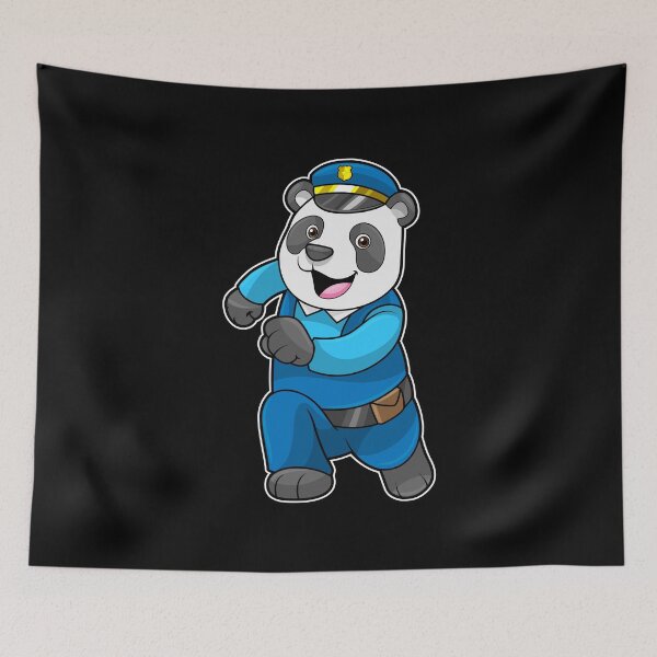 Item preview, Panda Cop Police hat Police designed and sold by Snabdesign84.