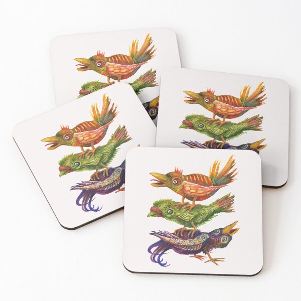 Item preview, 3 Stacked Birds designed and sold by Rarito.