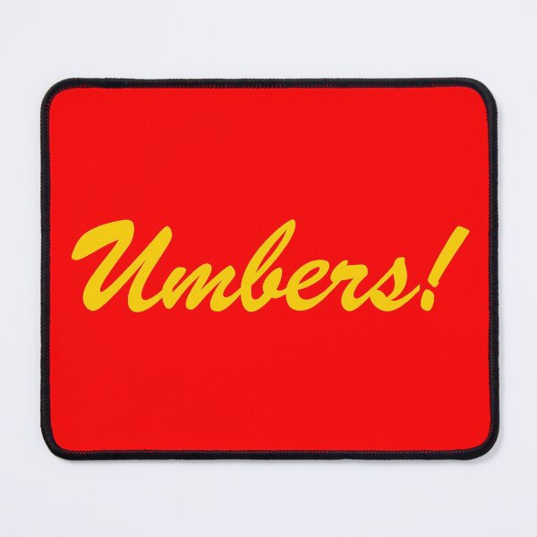 Item preview, Umbers! - Yellow designed and sold by Madmattman.