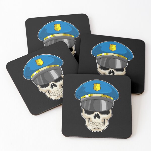 Item preview, Skull Cop Police hat Police designed and sold by Snabdesign84.