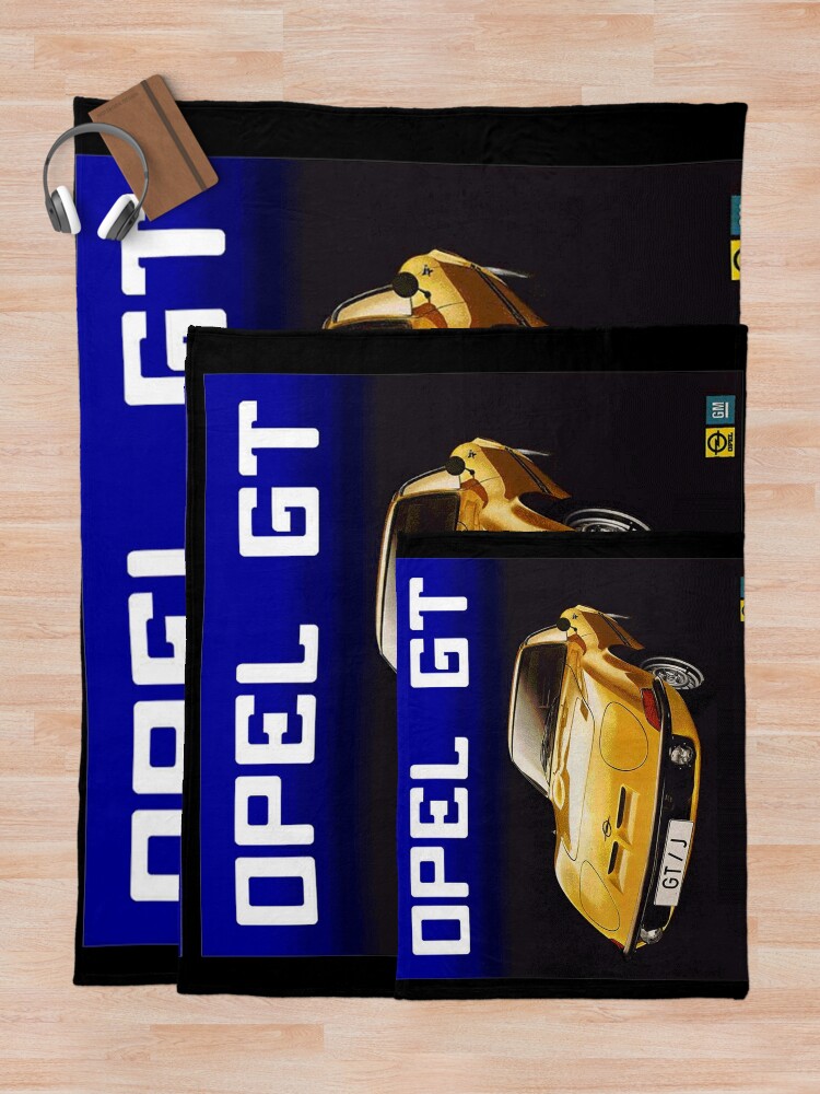 Alternative Ansicht von Opel Gt Fleecedecke