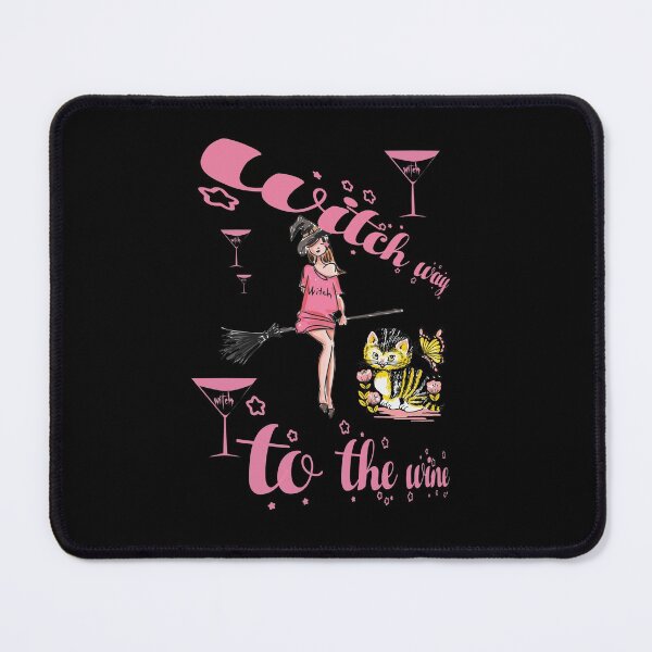 Item preview, witch way to the wine class designed and sold by Tipsy24.