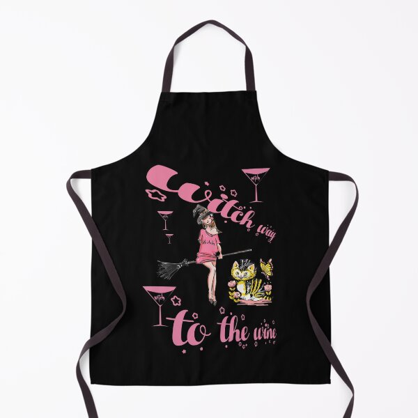 Item preview, witch way to the wine class designed and sold by Tipsy24.