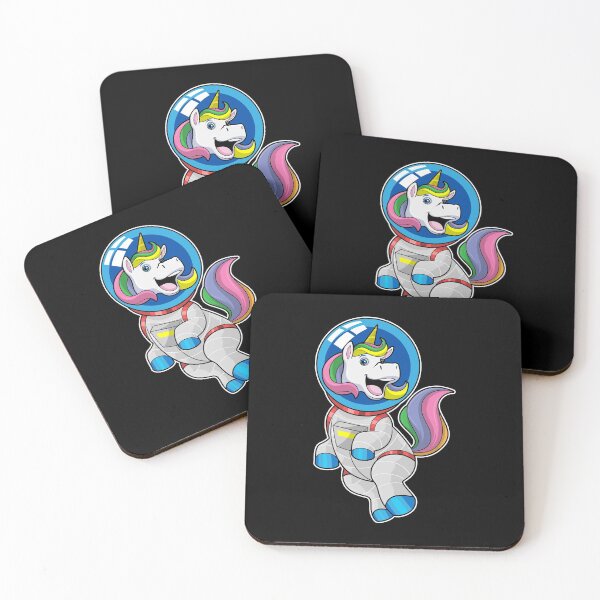 Item preview, Unicorn as Astronaut in Space designed and sold by Snabdesign84.
