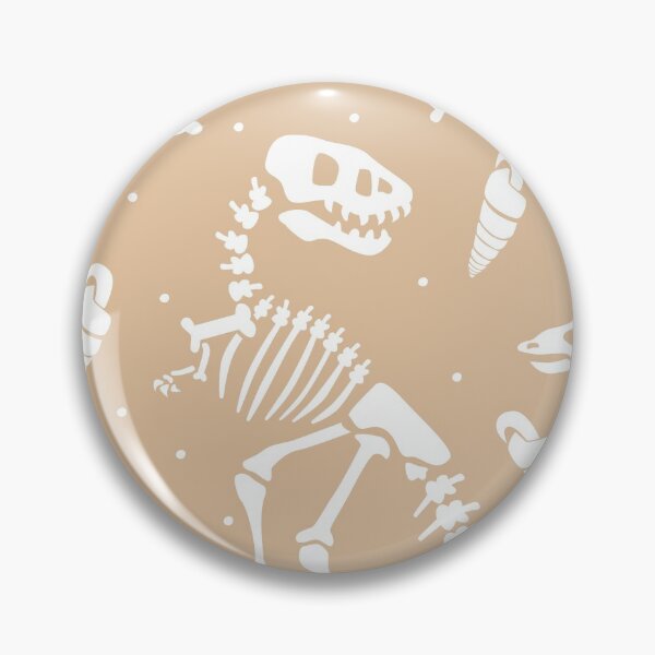 Item preview, Dinosaur Fossils on Taupe designed and sold by latheandquill.