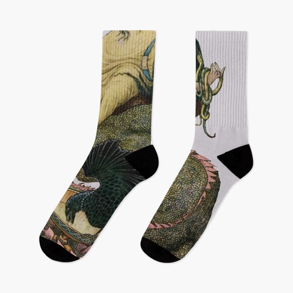 Item preview,  Russian Fairy Tale: Marina and the Dragon designed and sold by TheWitchsWolf.