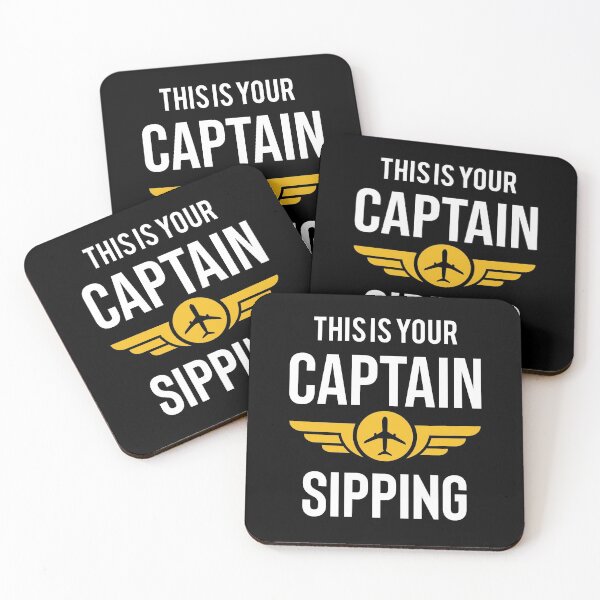 Item preview,  This is your Captain Sipping Pilot designed and sold by Uppercase Tees.