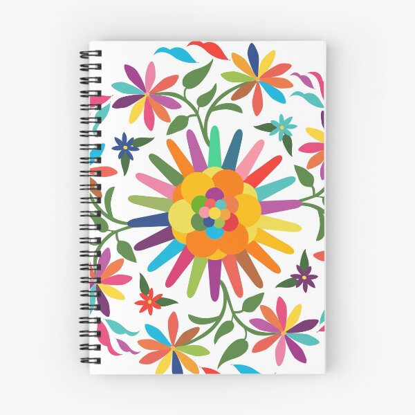 Item preview, Mexican Otomí Floral Composition by Akbaly designed and sold by Akbaly.