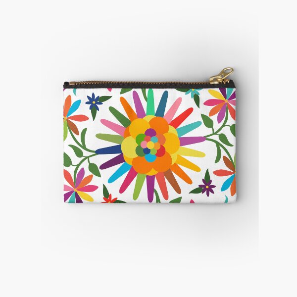Item preview, Mexican Otomí Floral Composition by Akbaly designed and sold by Akbaly.