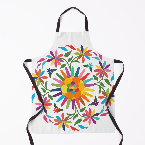 Item preview, Mexican Otomí Floral Composition by Akbaly designed and sold by Akbaly.