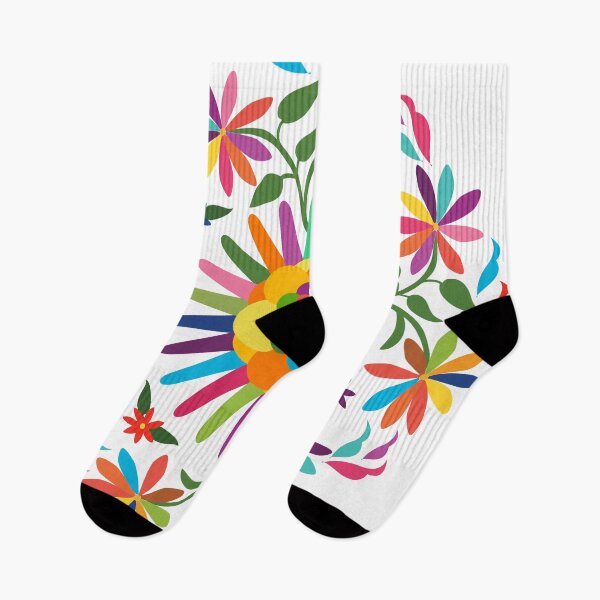 Item preview, Mexican Otomí Floral Composition by Akbaly designed and sold by Akbaly.