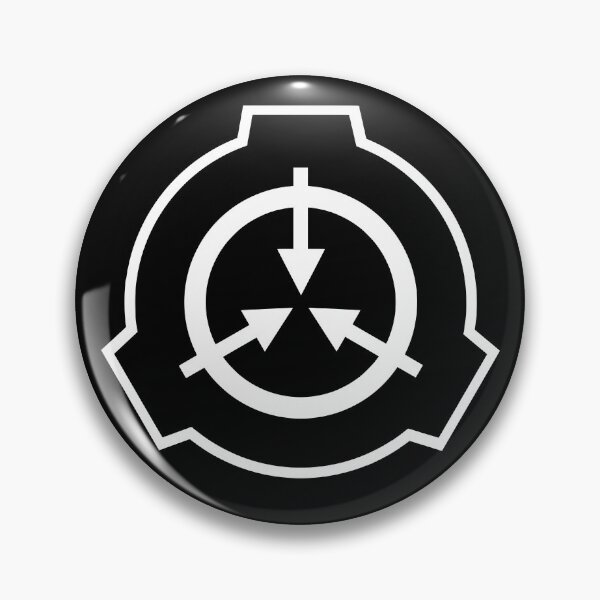 SCP Foundation Logo Pin for Sale by EmthelRackem