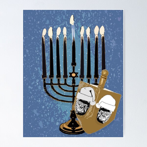 Item preview, HARAMBE CELEBRATING HANUKKAH SHIRT designed and sold by earlstevens.