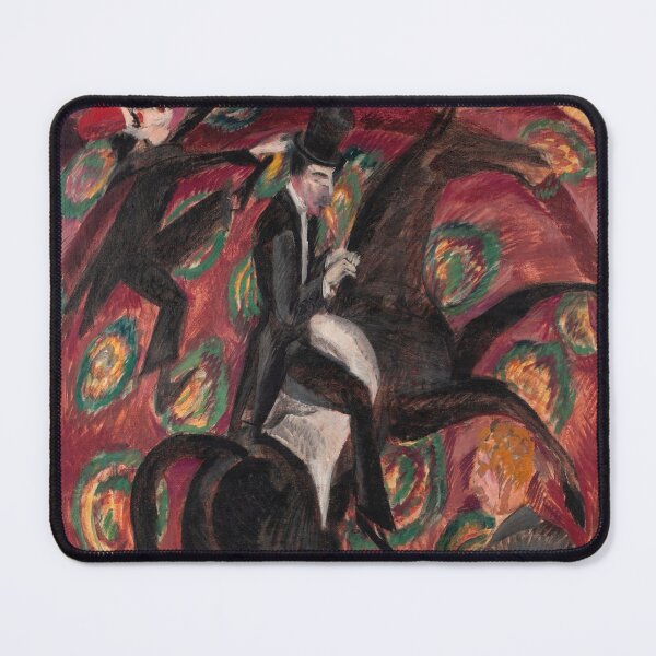 Item preview, Expressionism Painting Ernst Ludwig Kirchner's Circus Rider, Dancers with Castanets (1910–1914) designed and sold by Designedbysm.