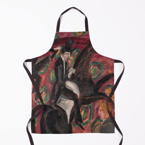 Item preview, Expressionism Painting Ernst Ludwig Kirchner's Circus Rider, Dancers with Castanets (1910–1914) designed and sold by Designedbysm.